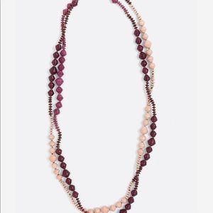 Noonday Collection Plum Rope Necklace